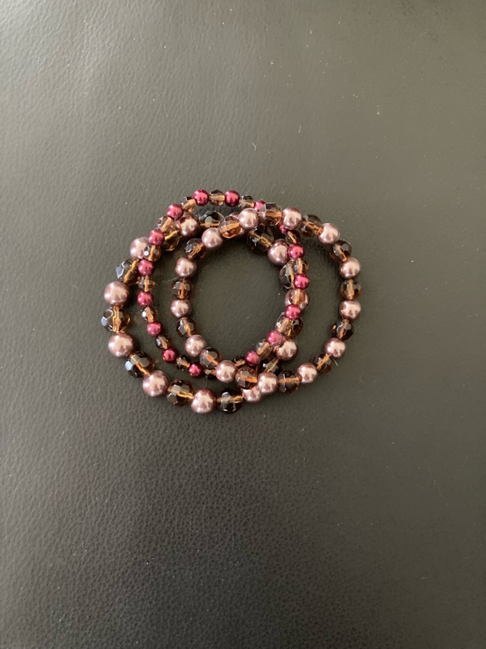 Premier Designs Mahogany Stretch Bracelet